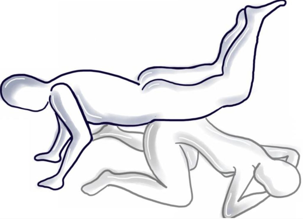 La posizione dell'elicottero e la frattura del pene