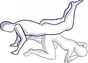 La posizione dell'elicottero e la frattura del pene