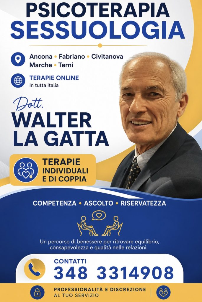 Dr Walter La Gatta Psicoterapeuta Sessuologo