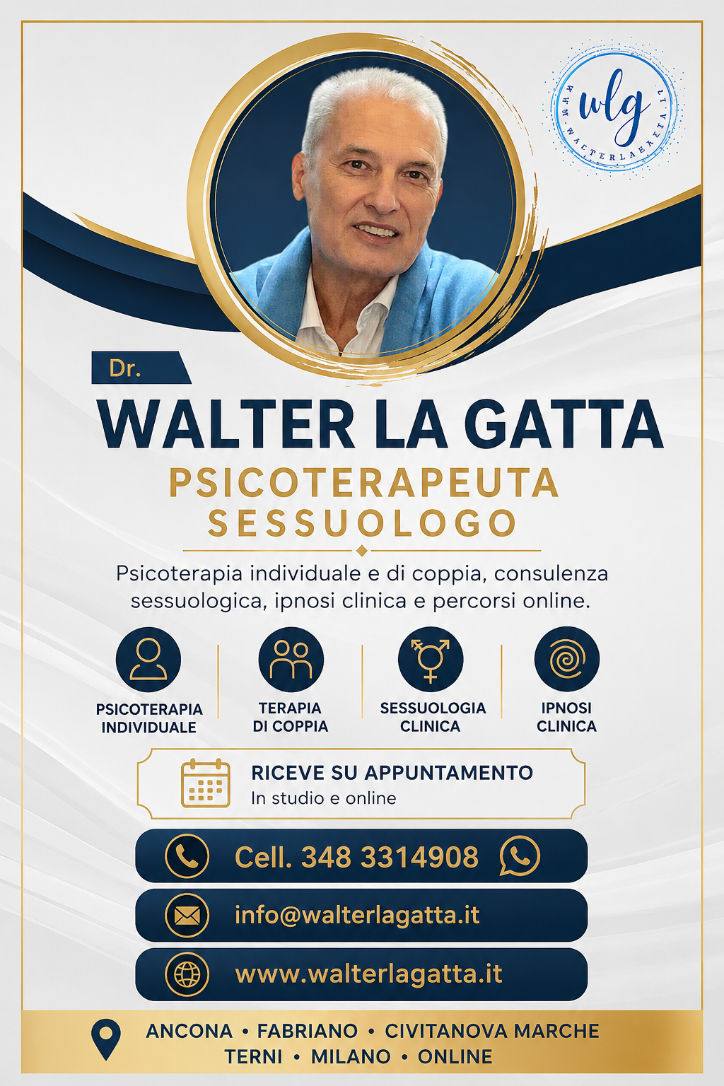 Contatti e Appuntamenti Dr. Walter La Gatta